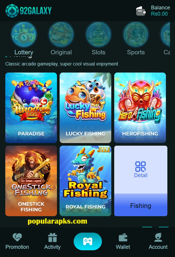 92Galaxy Game Best games