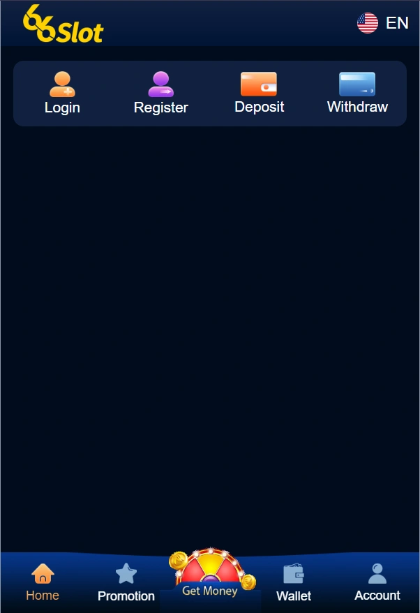 66Slots Game Interface