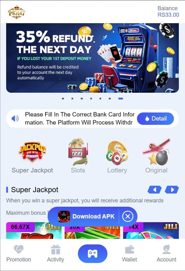 PKR47 Game Interface