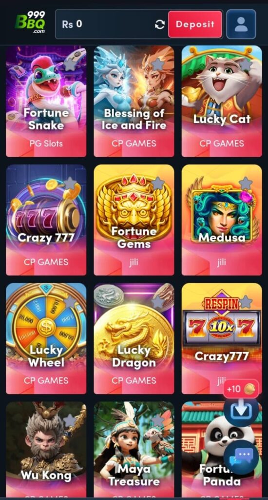 BBQ999 Games Screenshot