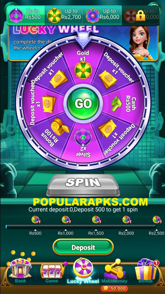 SpinWIn PK Game Bonus