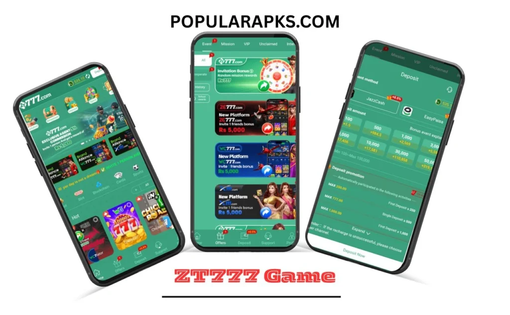 ZT777 Game Interface