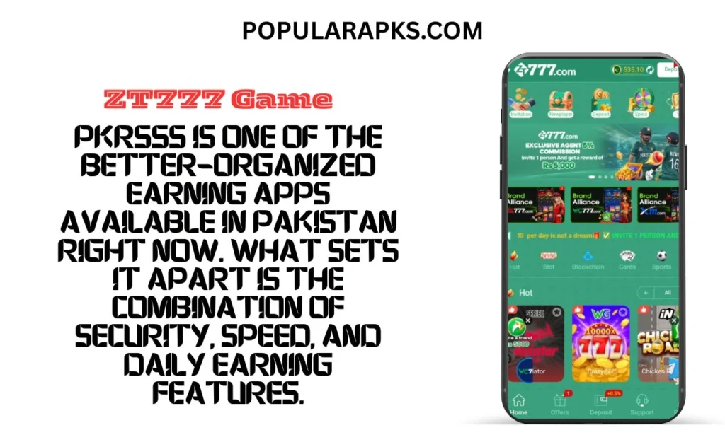 PKR555 Game Interface