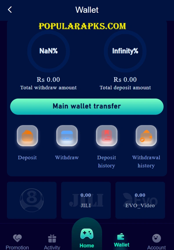 PakJeto Game Wallet